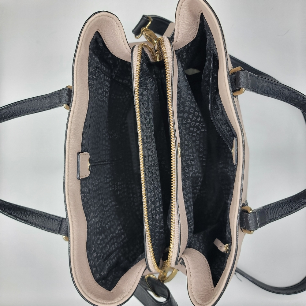 Kate Spade Laurel Way Evangelie, Two-tone Satchel Saffiano Leather - Picture 6 of 16